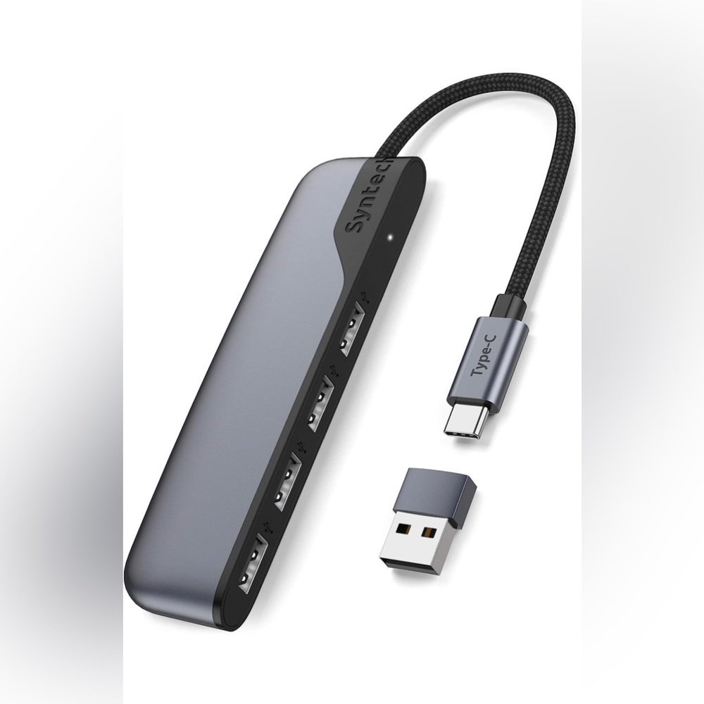 USB C to USB Hub 4 Ports USB C to USB Adapter MacBook Pro iPad Pro iMac